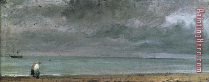 John Constable Brighton Beach